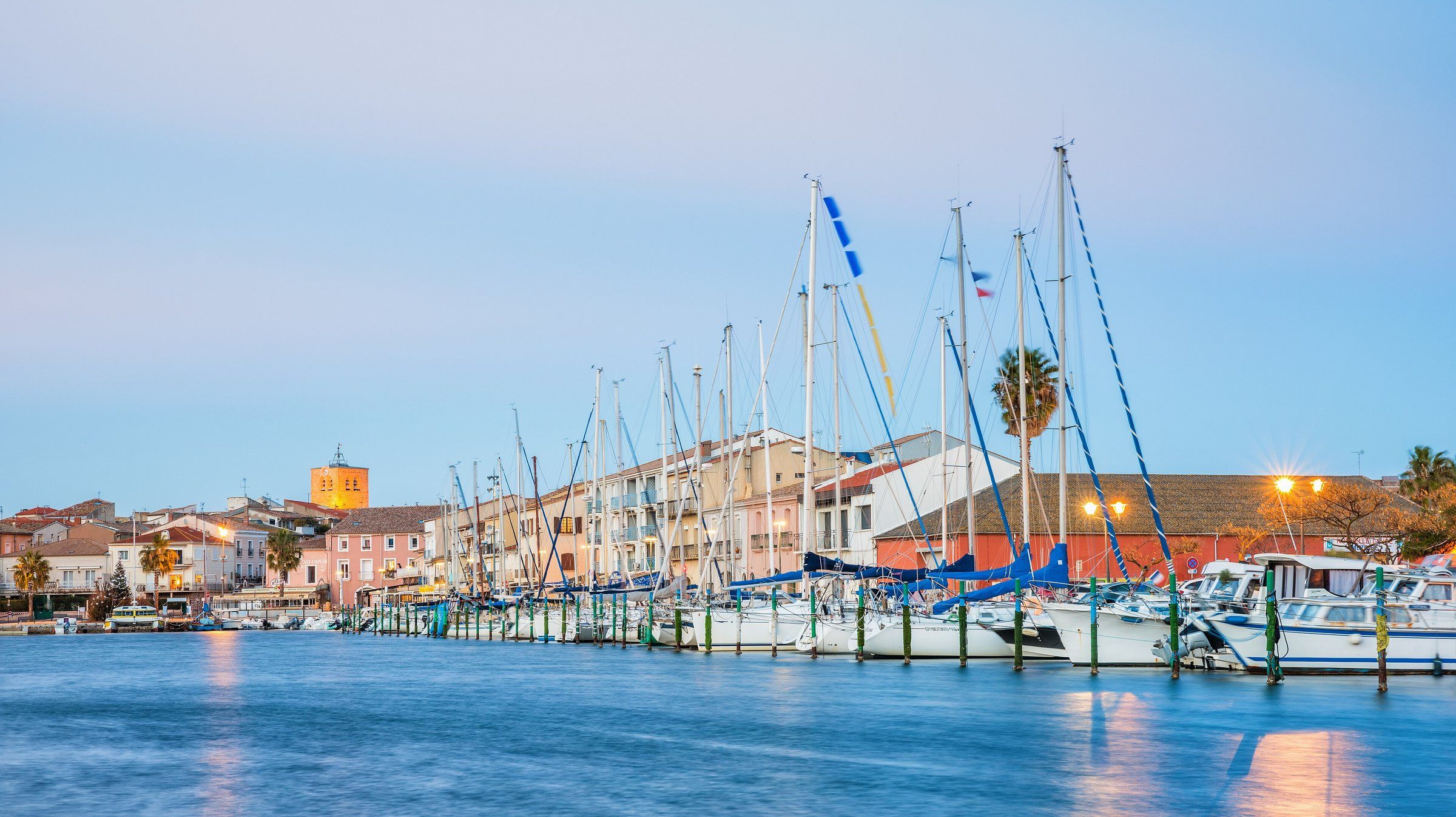 Le port de Mèze