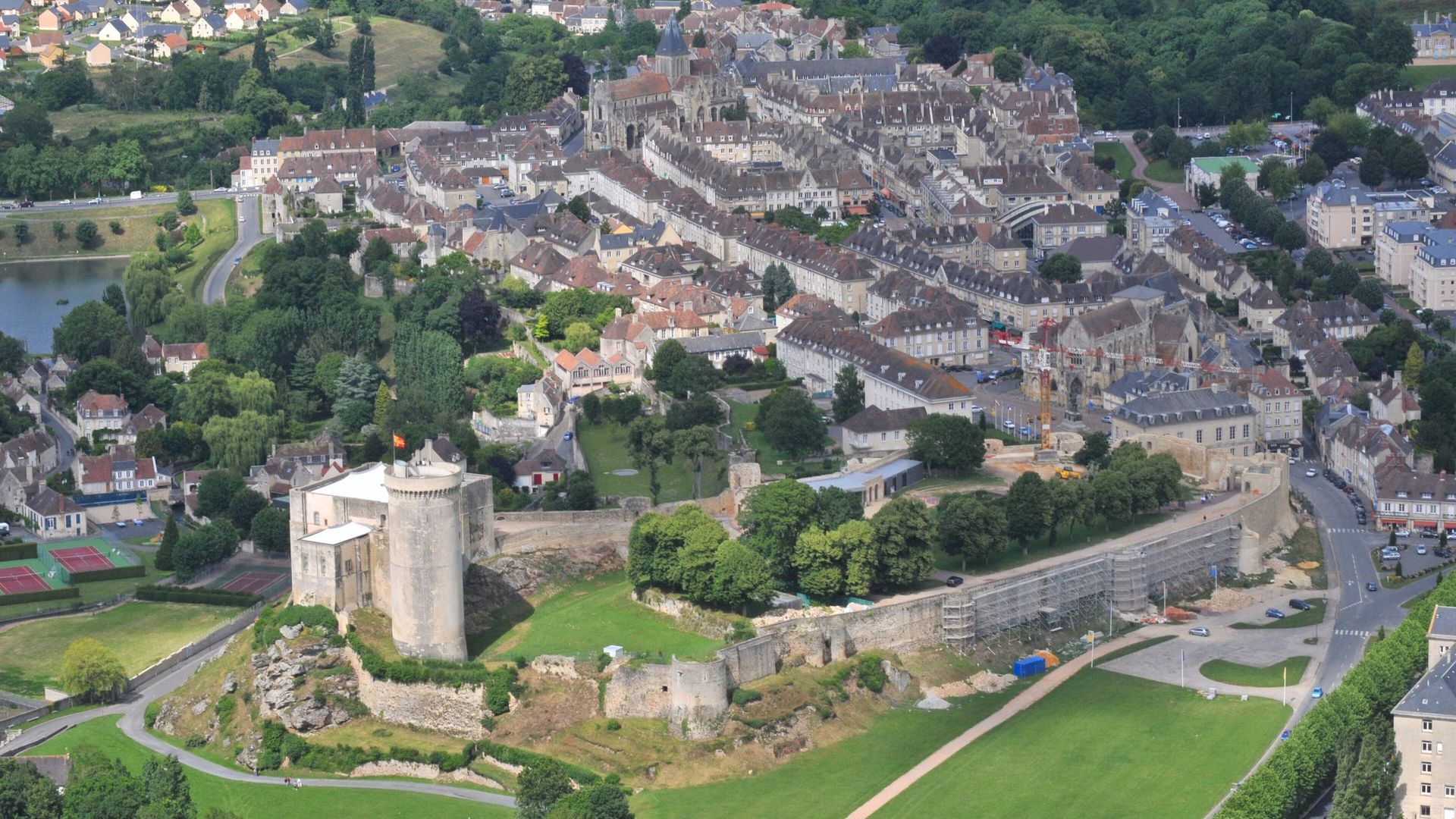Le château de Falaise