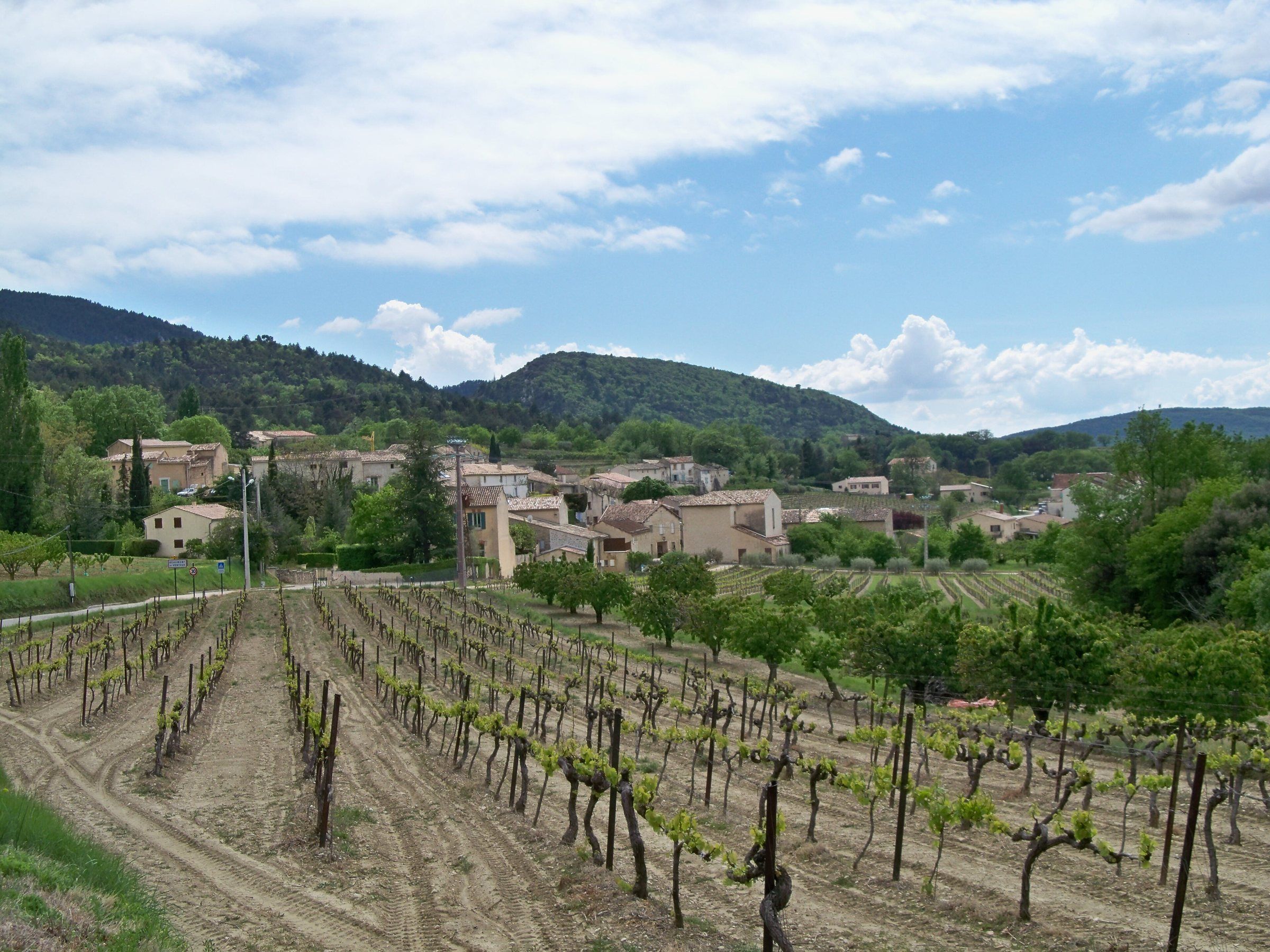 Vue de Beaumont-du-Ventoux