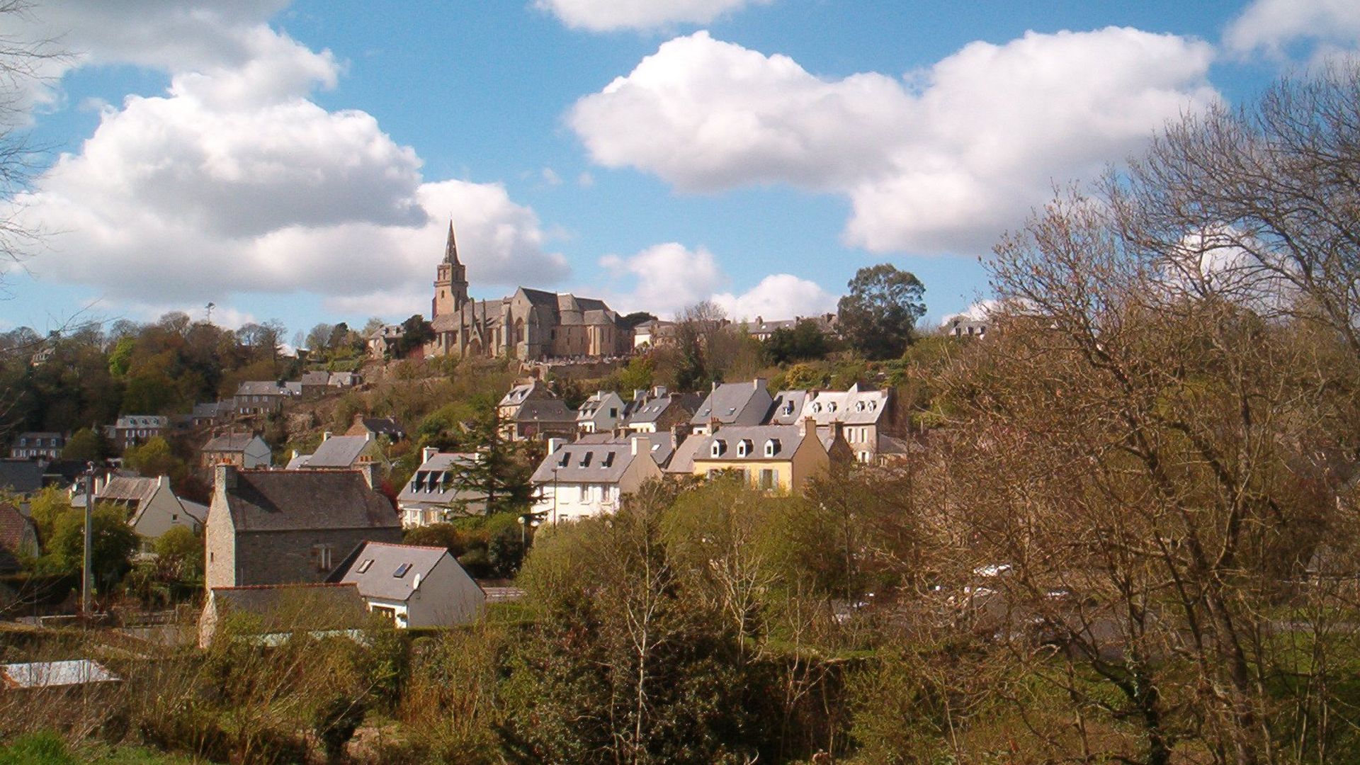 Vue de Lannion