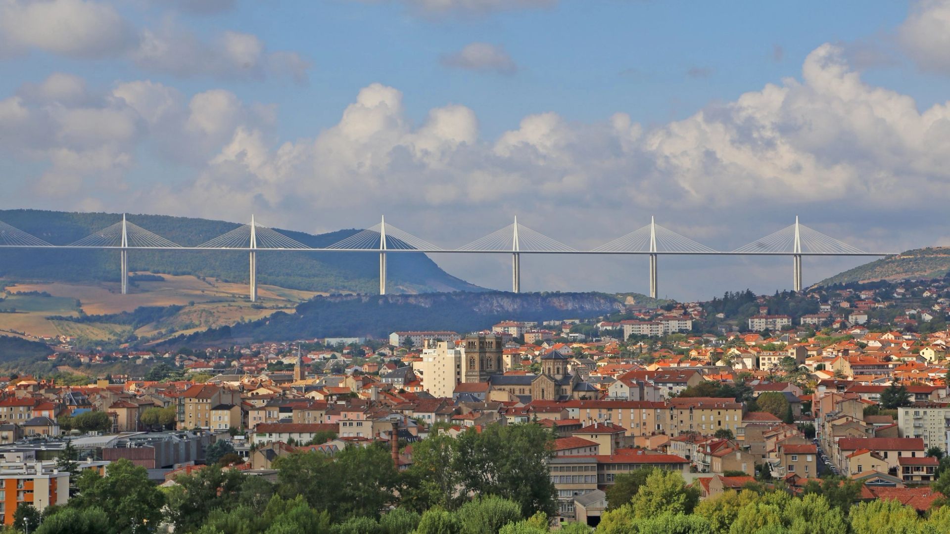Vue de Millau