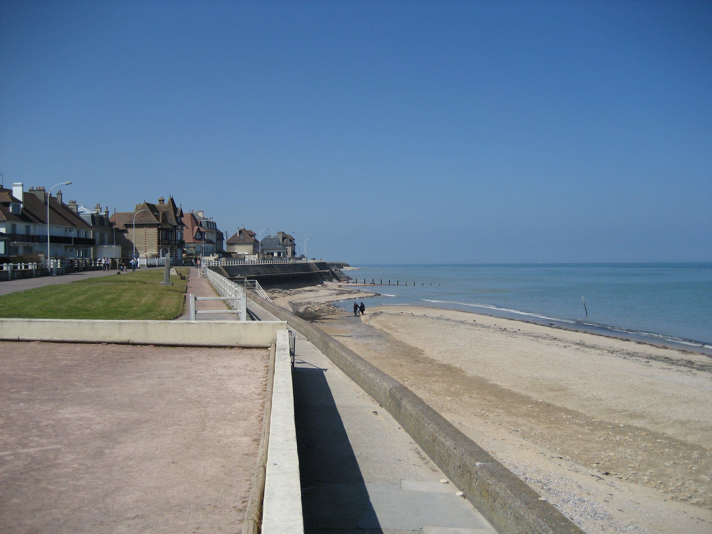La plage de Lion-sur-Mer