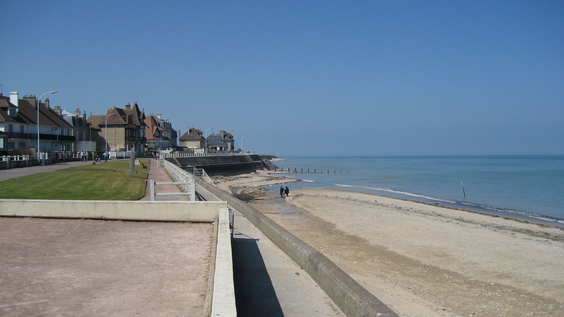 La plage de Lion-sur-Mer