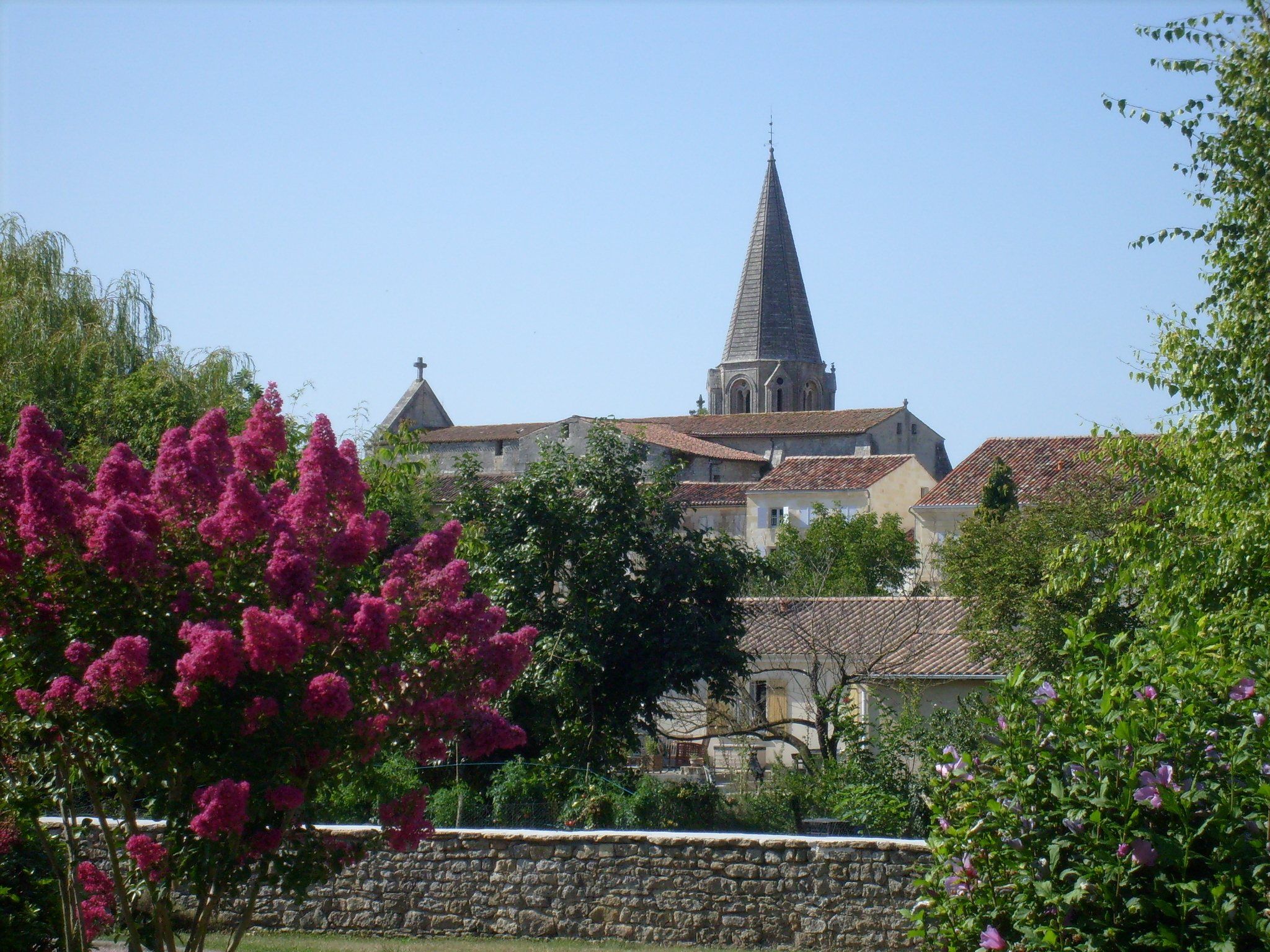 Vue de Gémozac