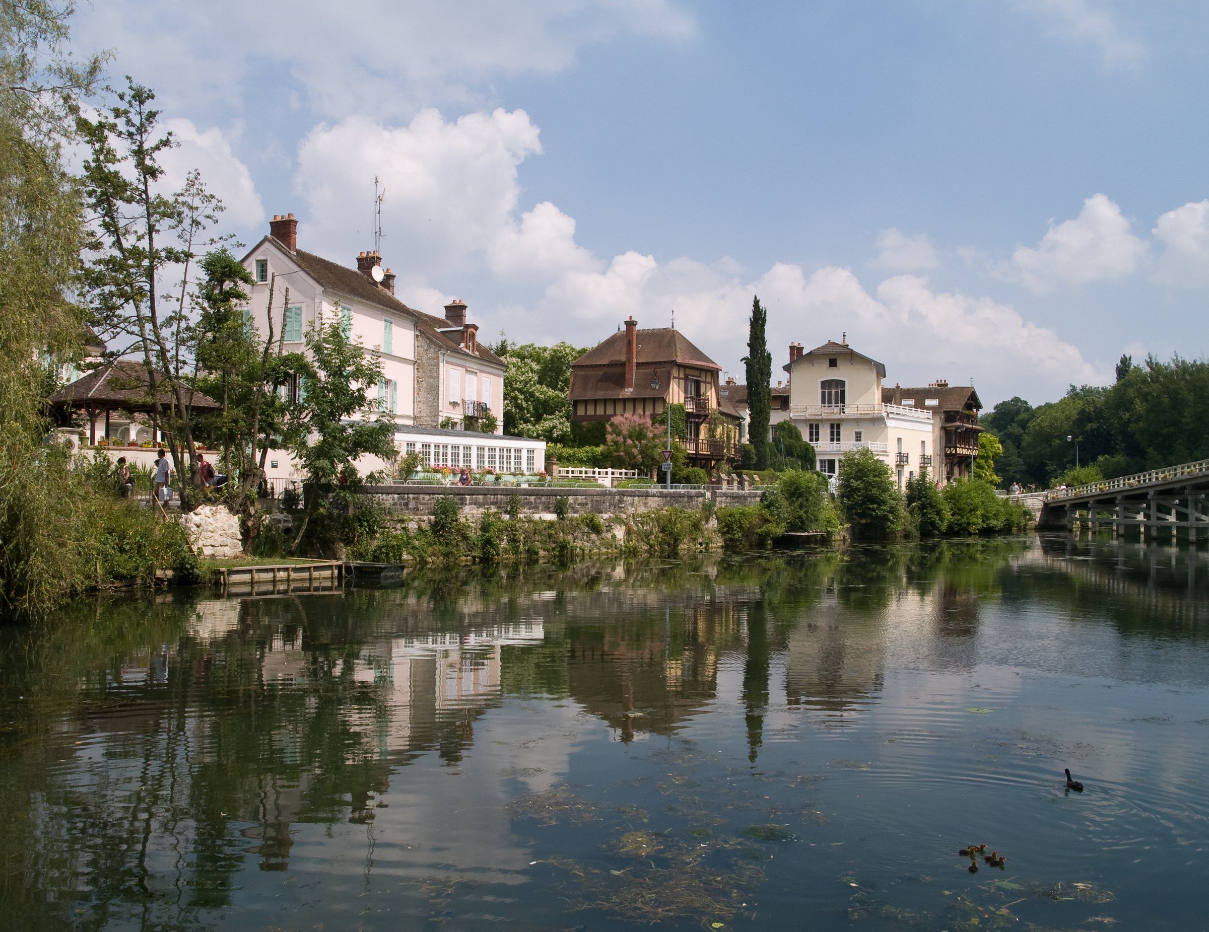 Vue de Samois-sur-Seine