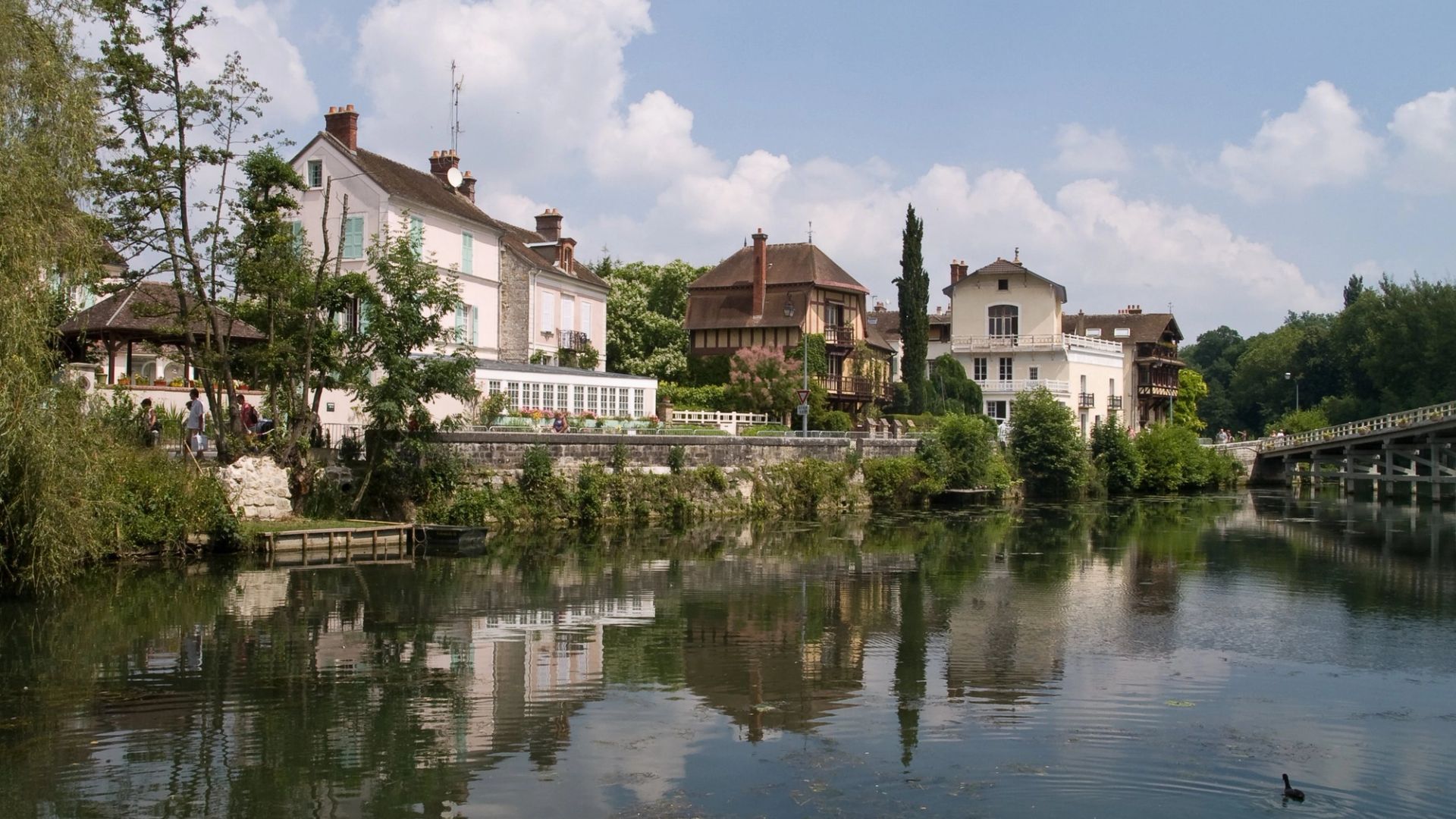 Vue de Samois-sur-Seine