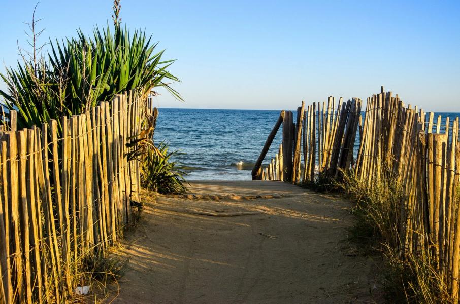 La plage de Portiragnes