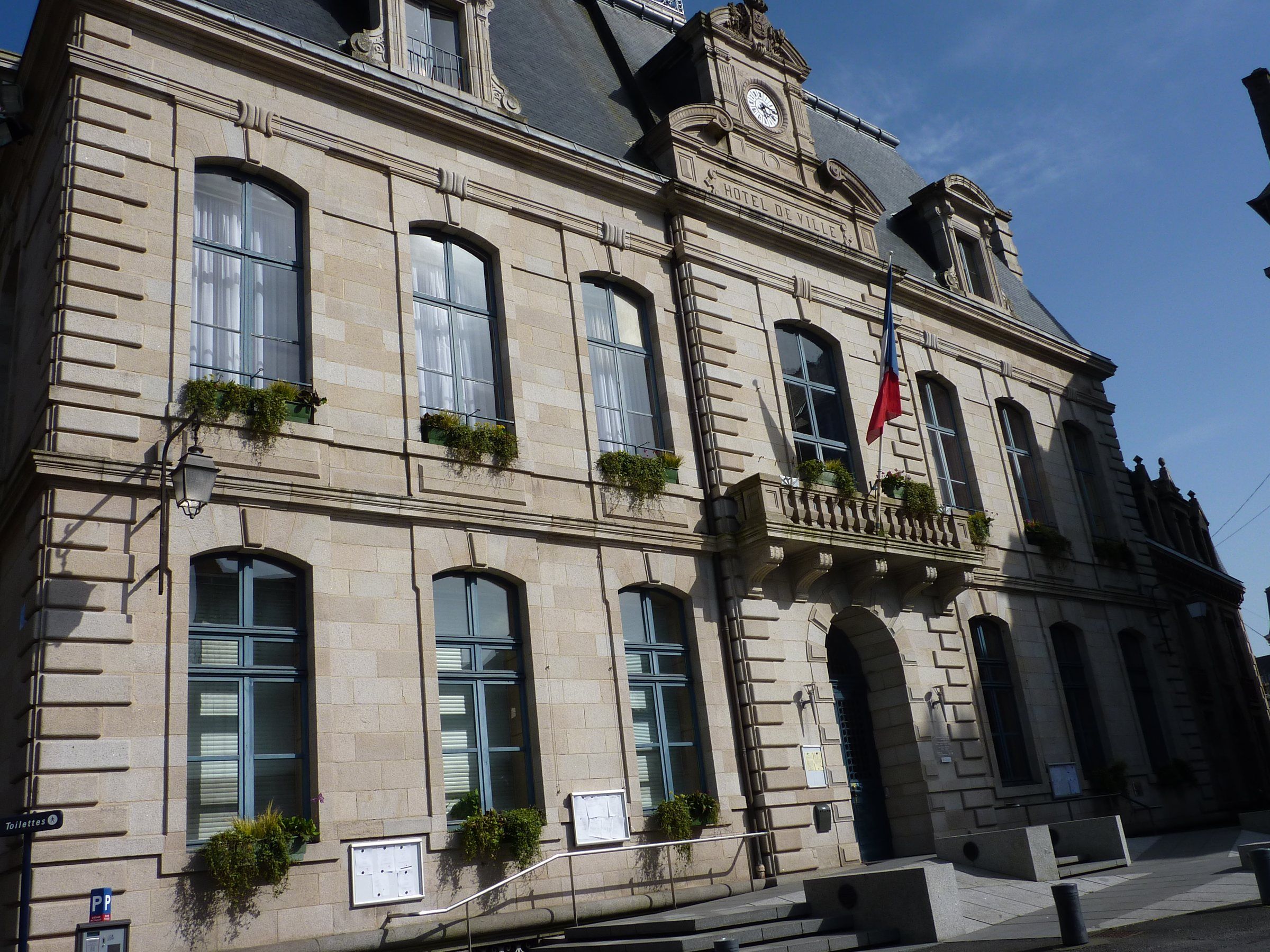 La mairie de Saint-Brieuc