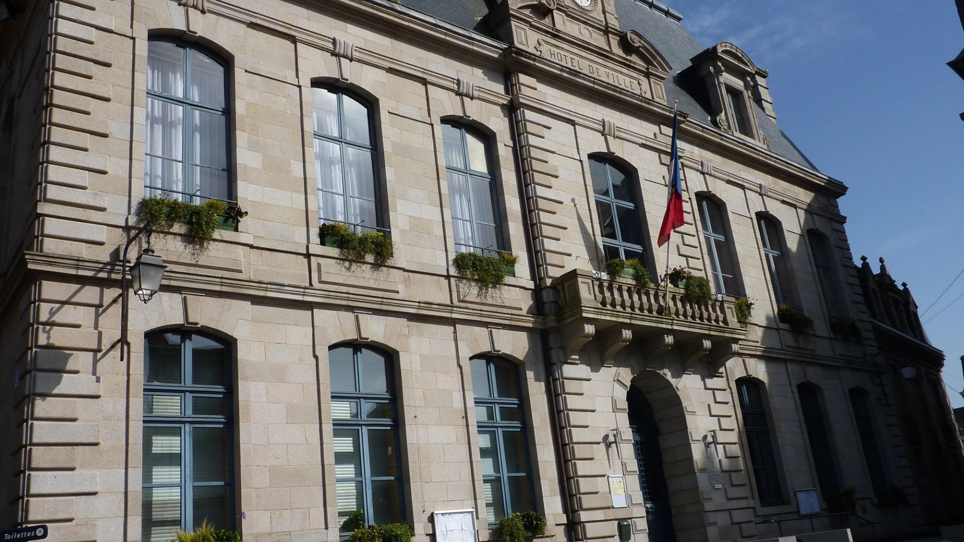 La mairie de Saint-Brieuc