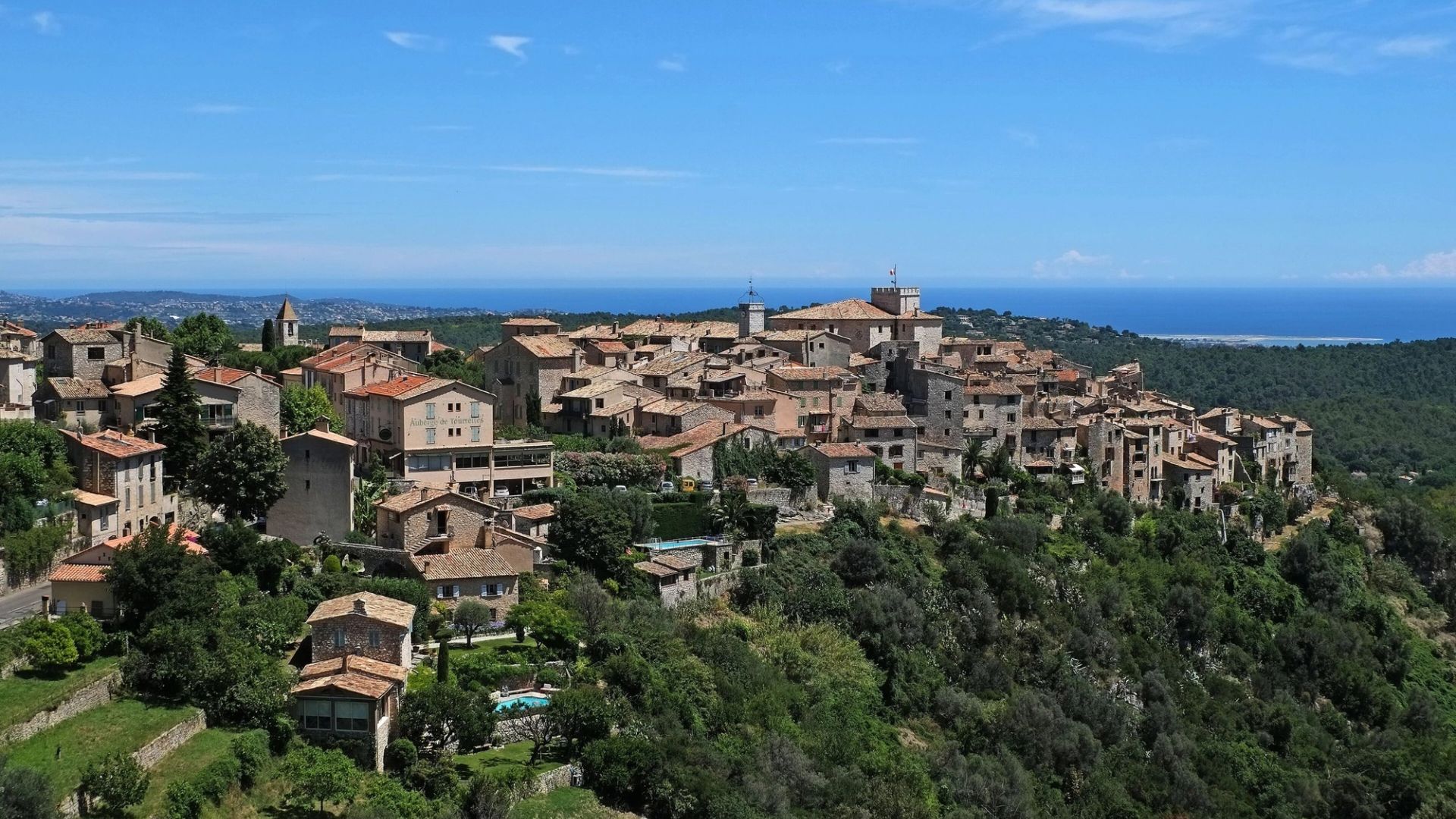 Vue de Tourrettes-sur-Loup