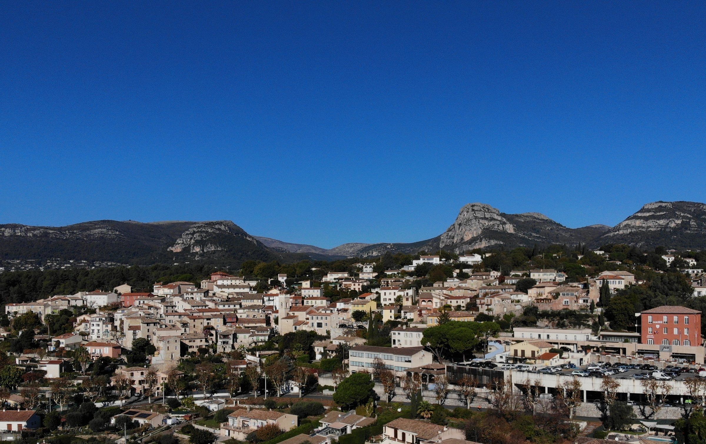 Vue de La Gaude