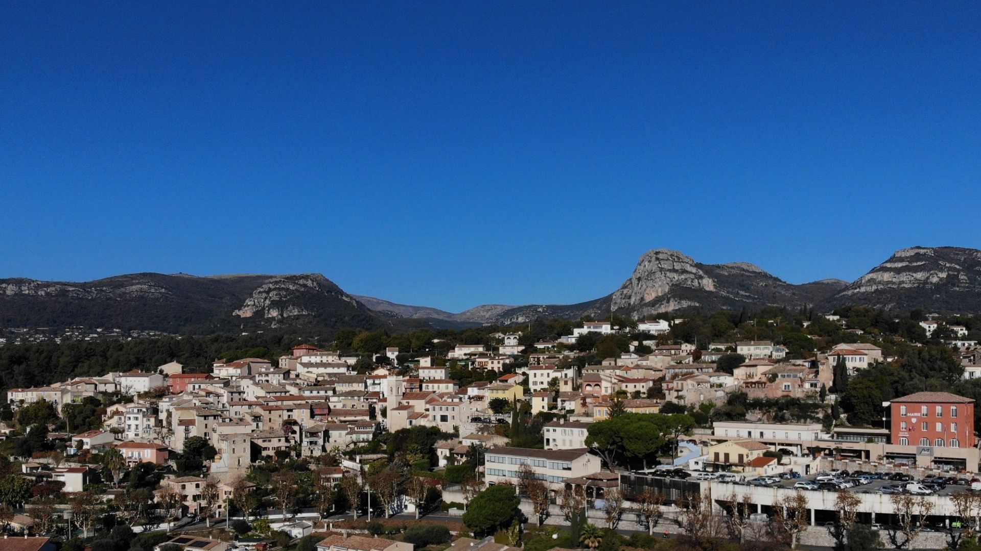 Vue de La Gaude