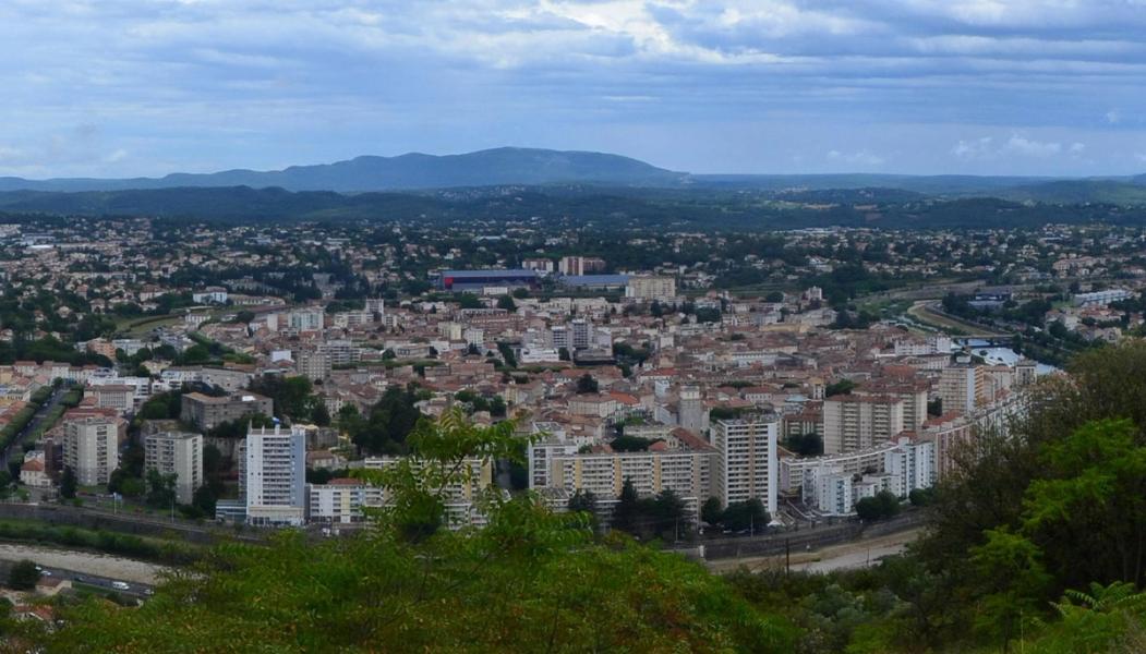 Vue d’Alès