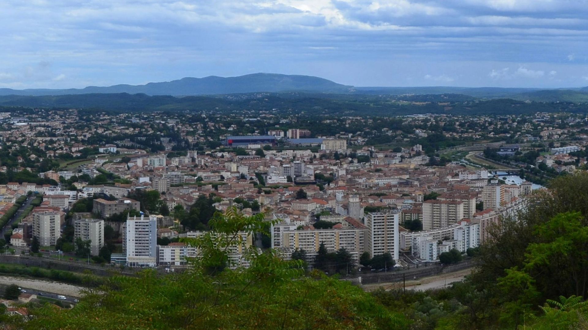 Vue d’Alès