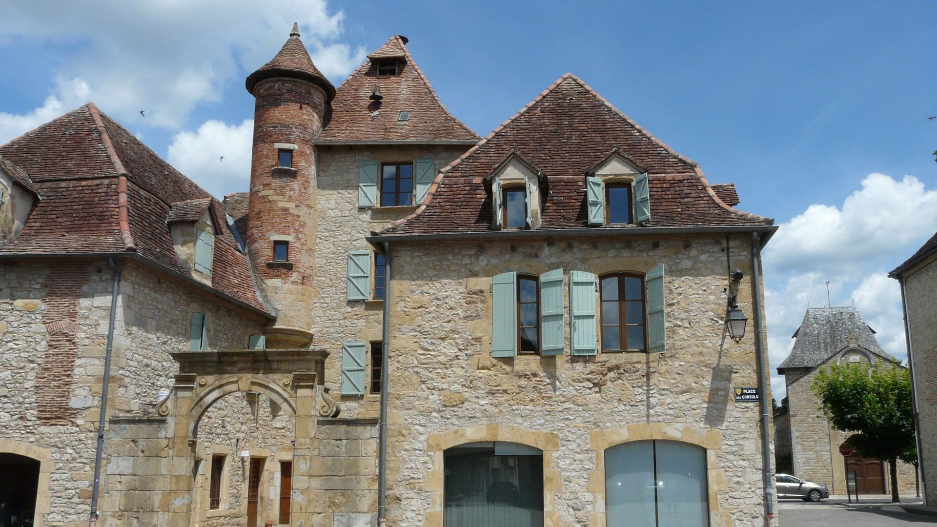 Vue de Bretenoux
