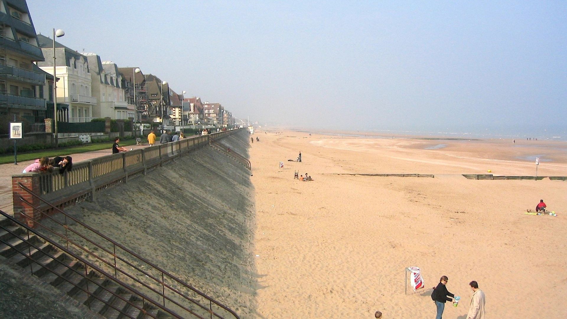 La plage de Cabourg