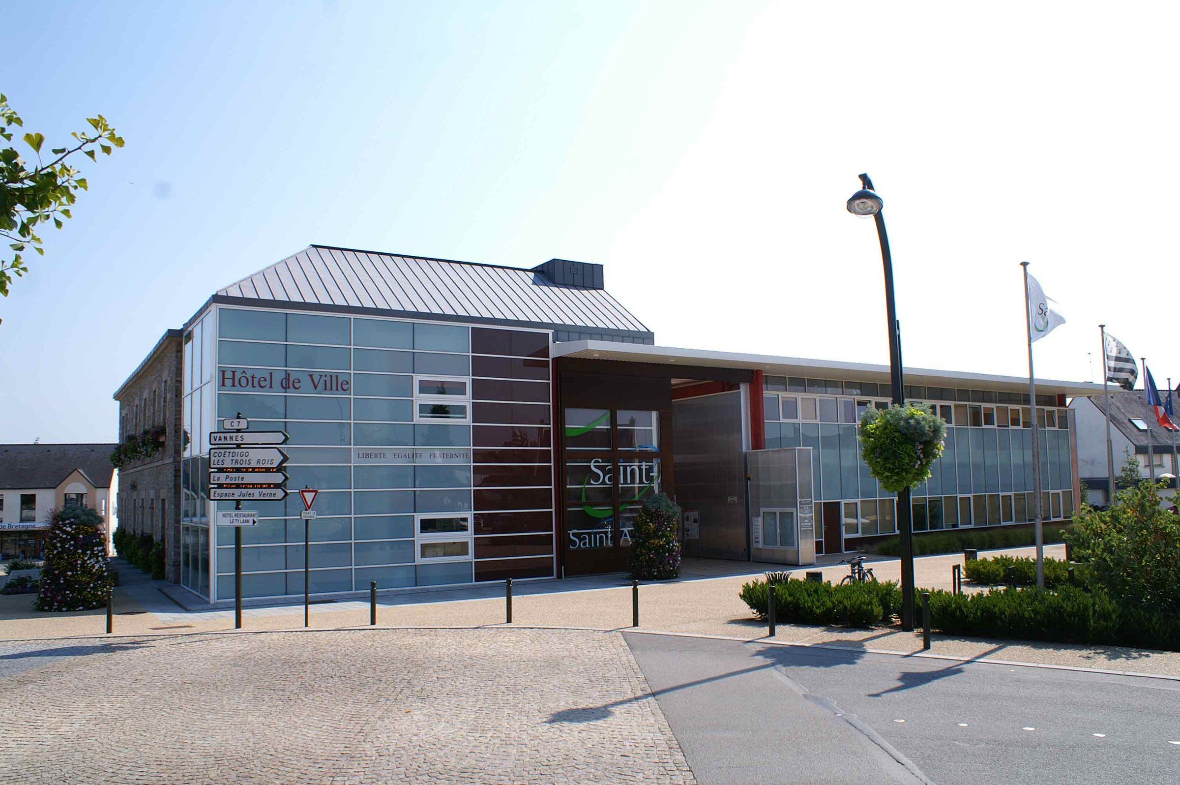 La mairie de Saint-Avé