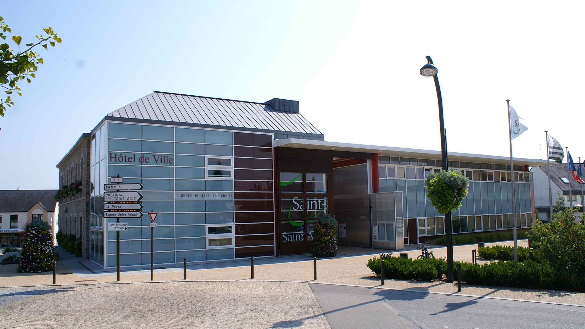 La mairie de Saint-Avé