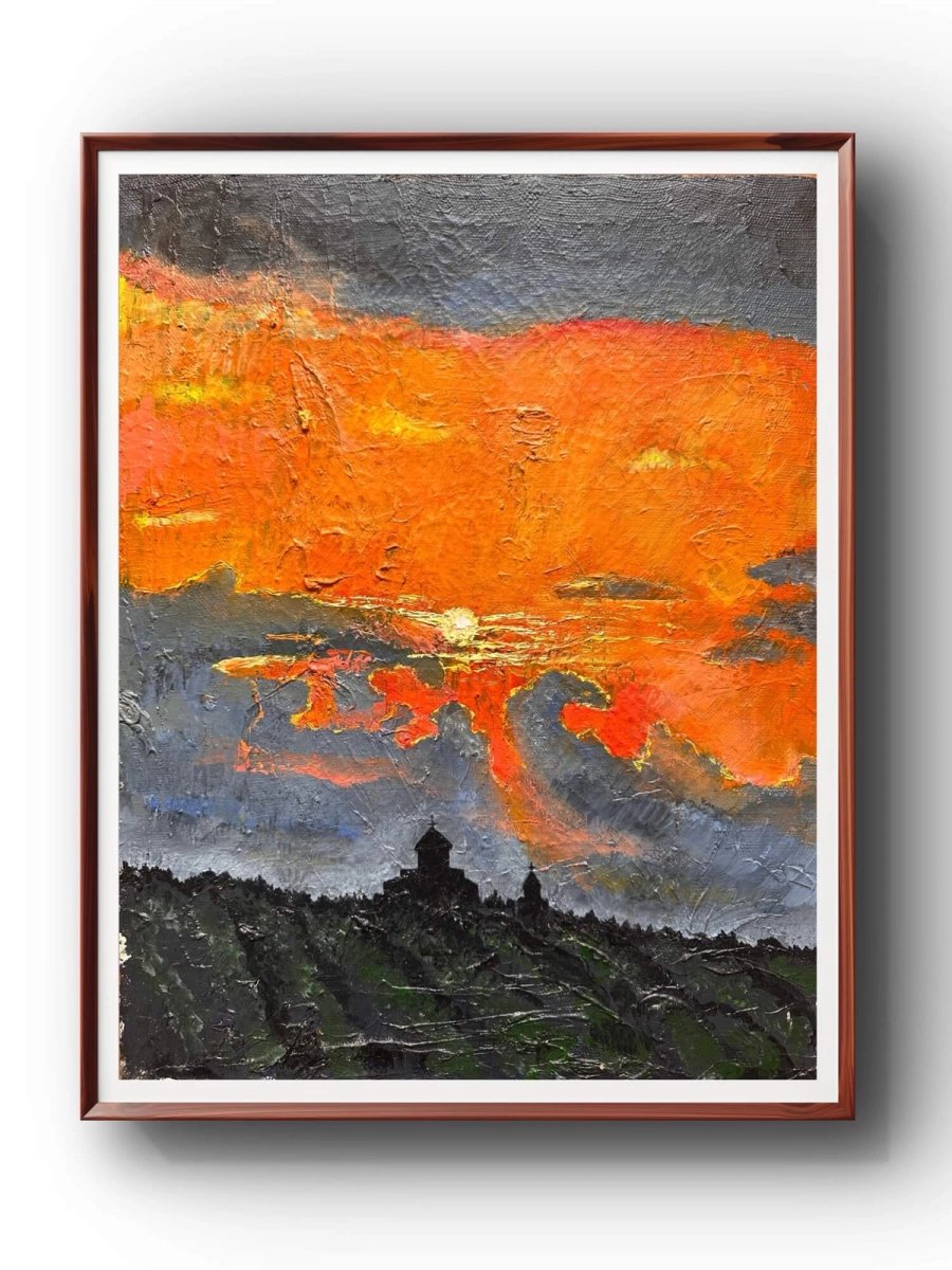 "scarlet glow"