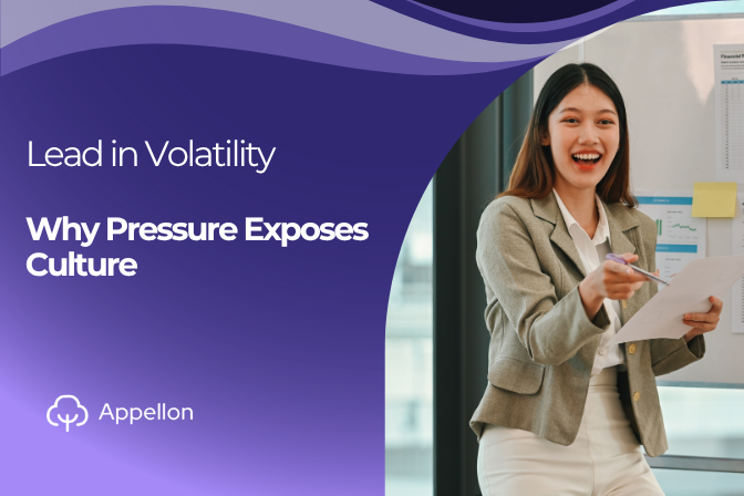 Lead in Volatility. Why Pressure Exposes Culture