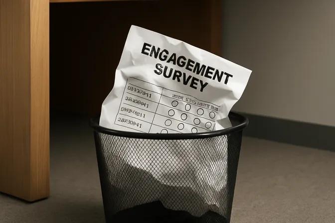 The Death of the Engagement Survey: Why Listening Isn't the Same as Leading