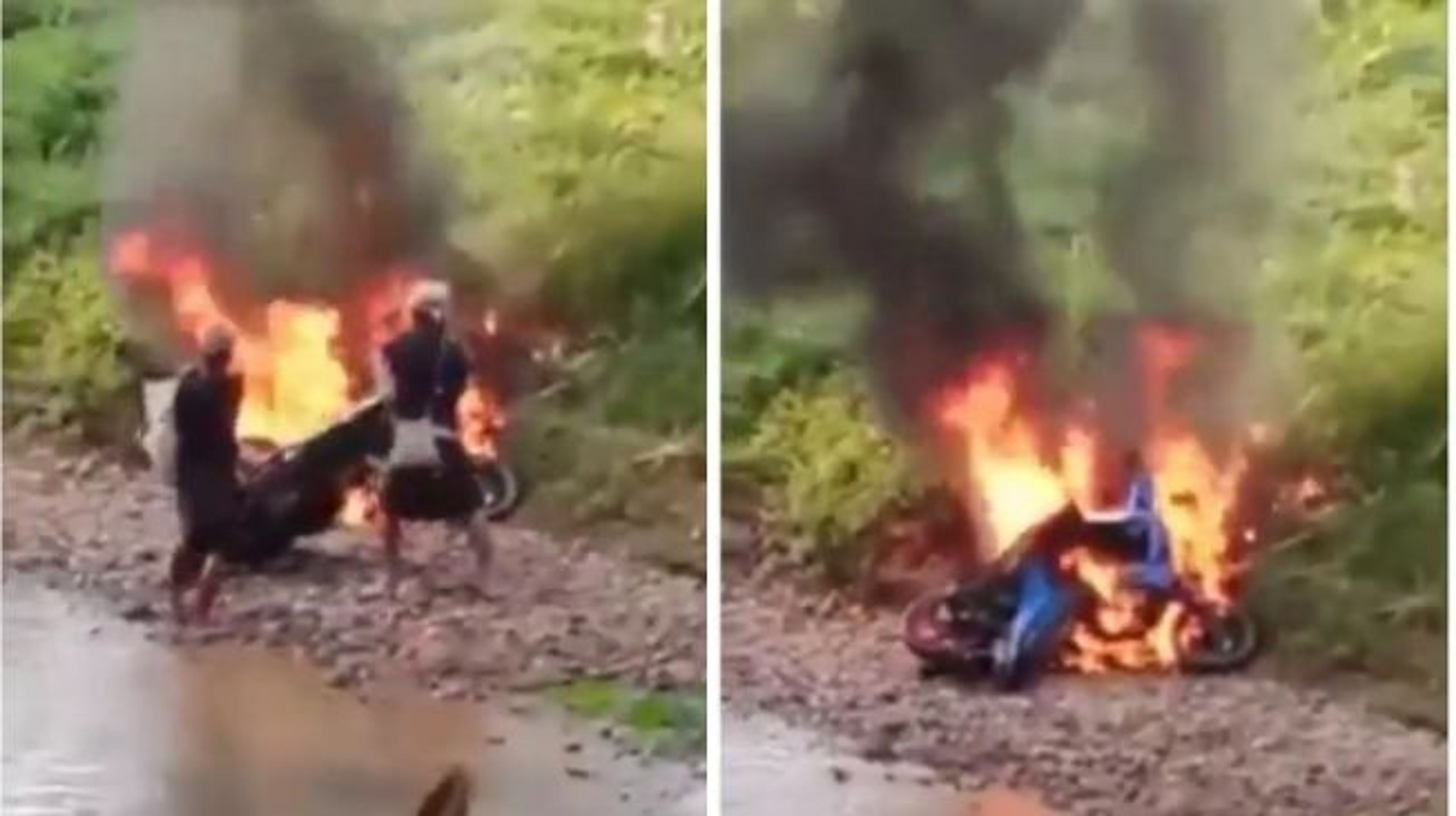 Langgar Aturan Adat Warga Baduy Bakar Sepeda Motor. Bisakah si Pemilik Motor Melapor Pengrusakan ?
