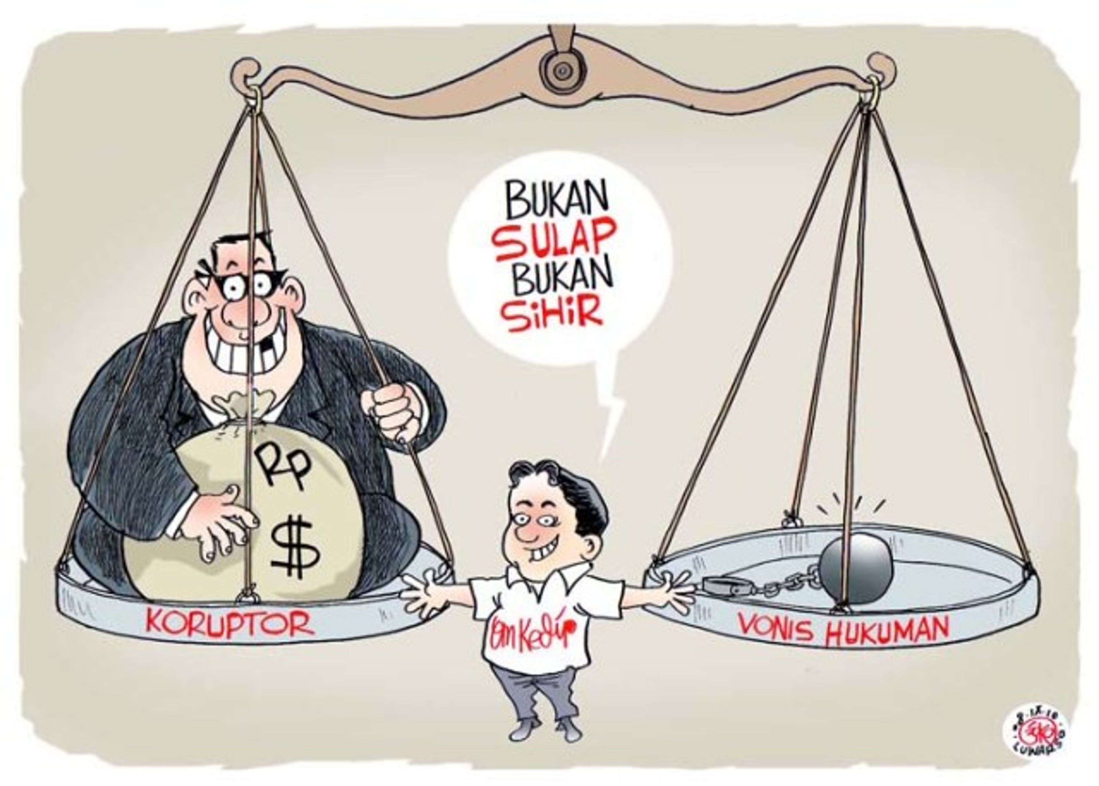 Apa Benar Hukum Tajam Ke Bawah ?