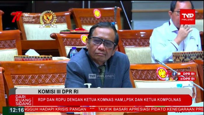 Mahfud MD Mempersilahkan Kompolnas Bubar