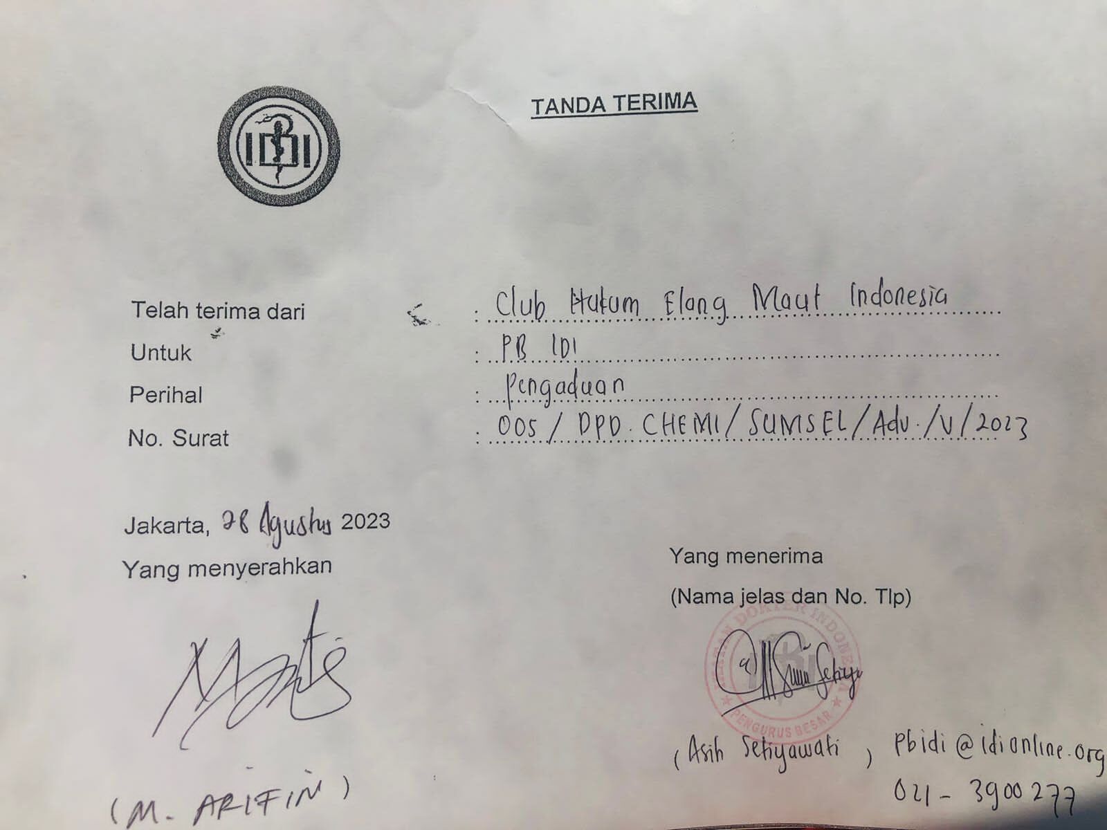 Benarkah Majelis Kehormatan Dokter Indonesia, Mandul ?