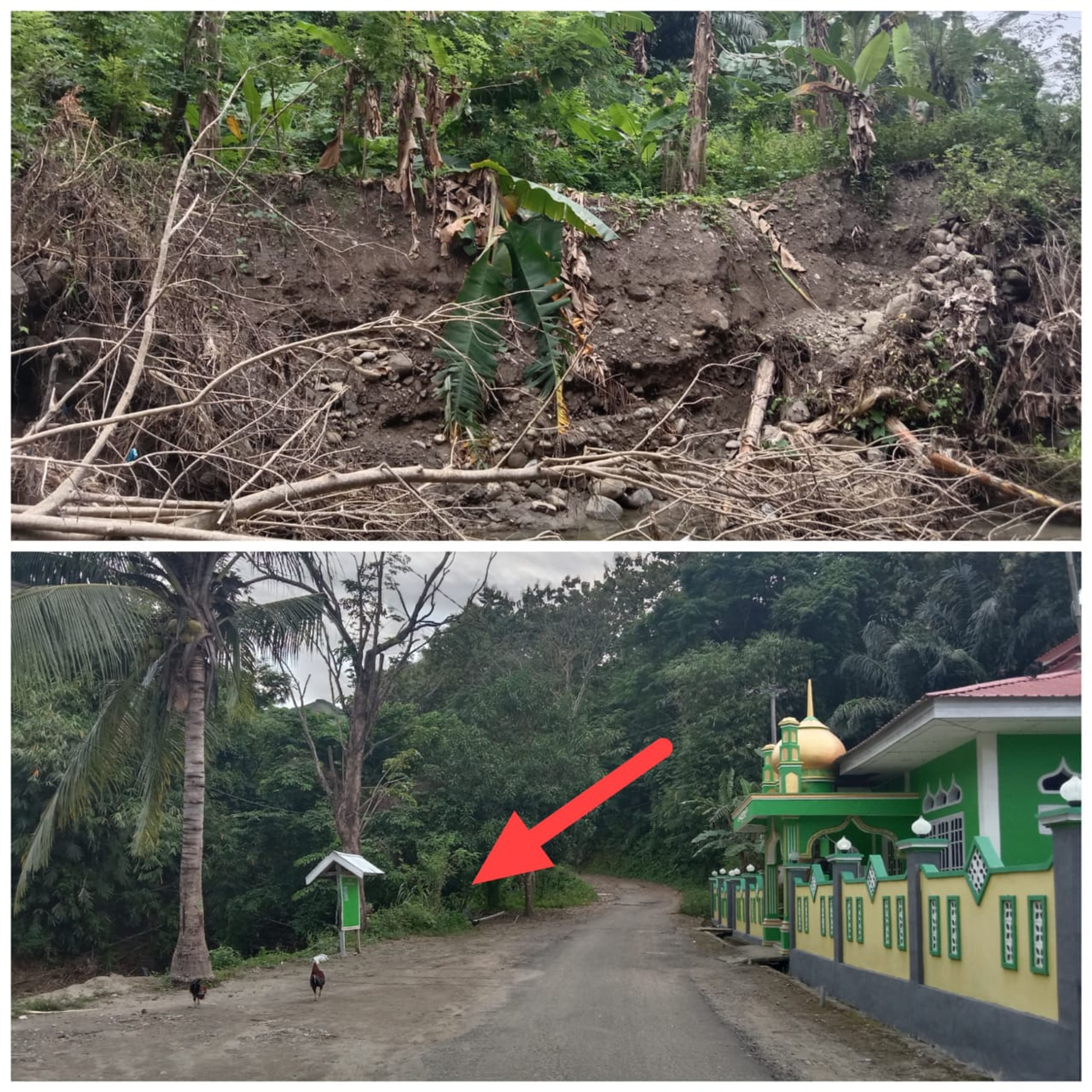 Bronjong Penahan Air Rusak, Masyarakat Desa Adolang Dhua Majene Cemas