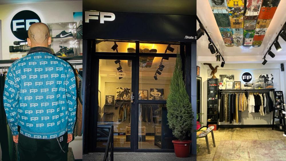 fp skate shop, mr angom , skateboard shop