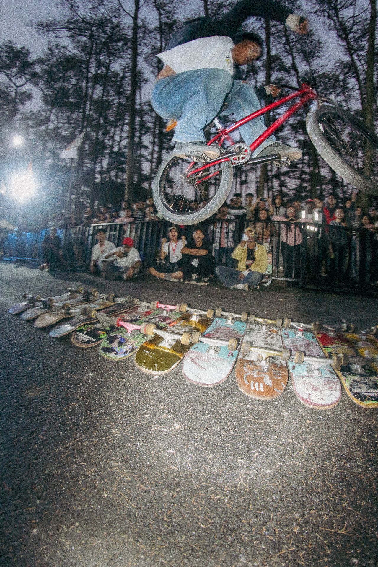 Clino BMX crazy trick at Shillong Street Jam