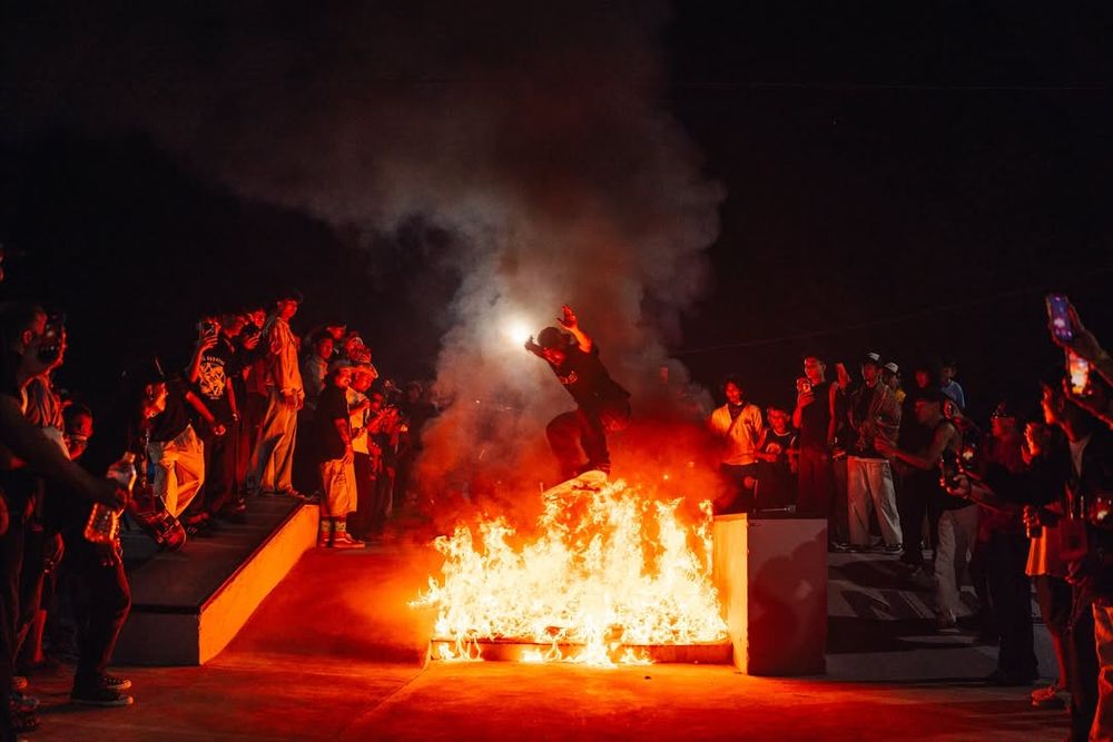 Crazy Scenes from skate jatra, Skaters in Skate Jatra, Bmxers in skate Jatra