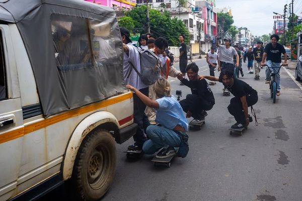 Looking Inside the Go Skate Day in Northeast India
