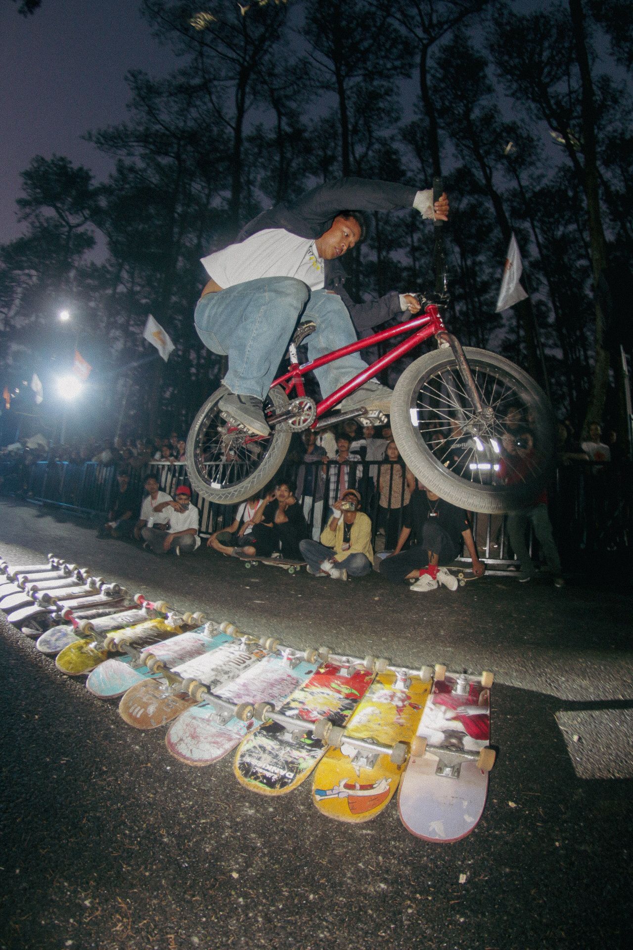 Clino BMX crazy trick at Shillong Street Jam