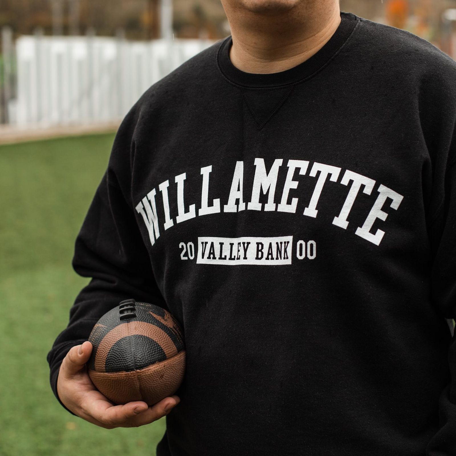 College inspired sweatshirt.