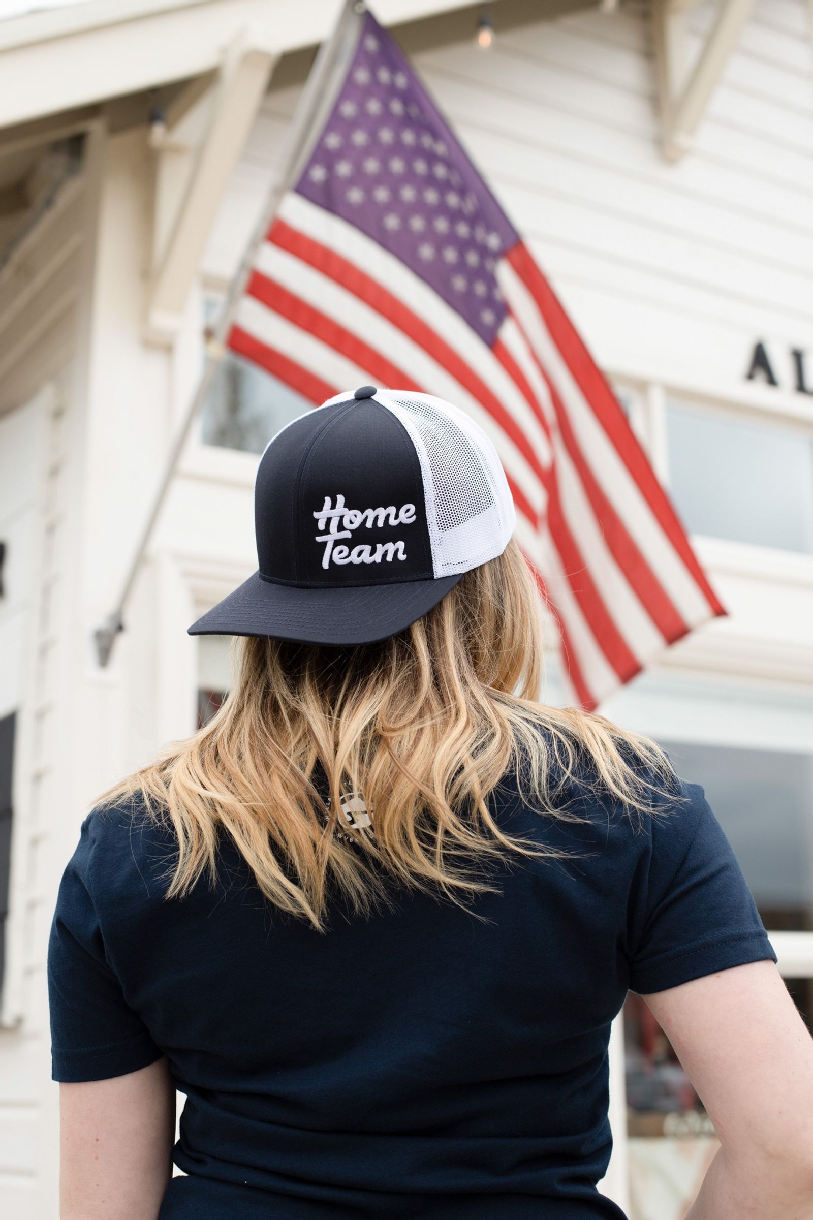 Home Team trucker hat.
