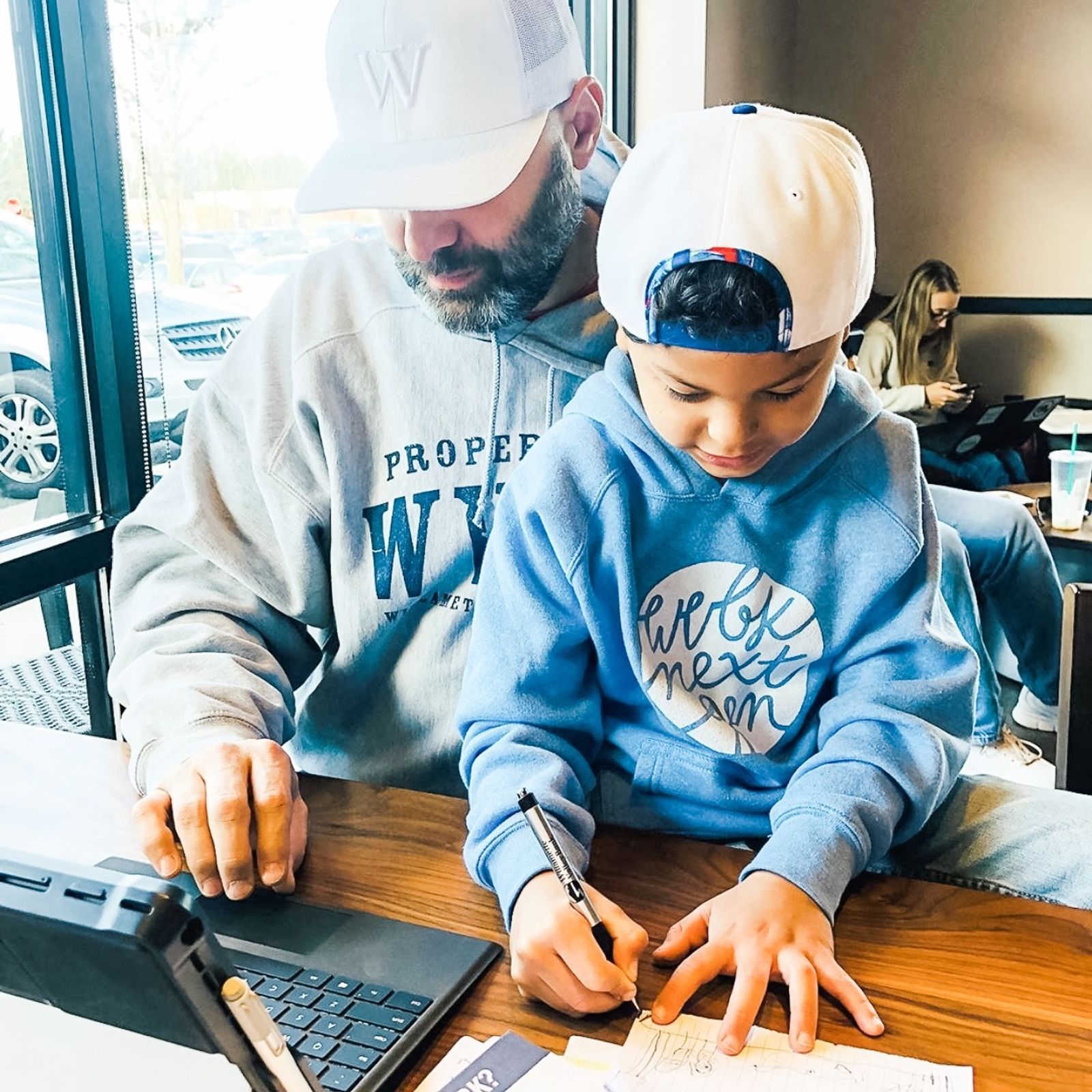 Two generations of WVBK family.