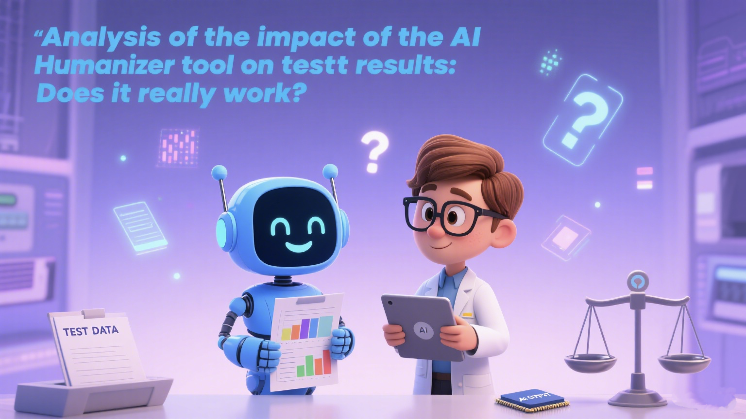 Analysis of the impact of the AI Humanizer tool on test results: Does it really work?