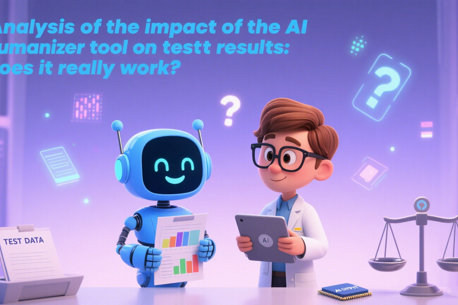 Analysis of the impact of the AI Humanizer tool on test results: Does it really work?
