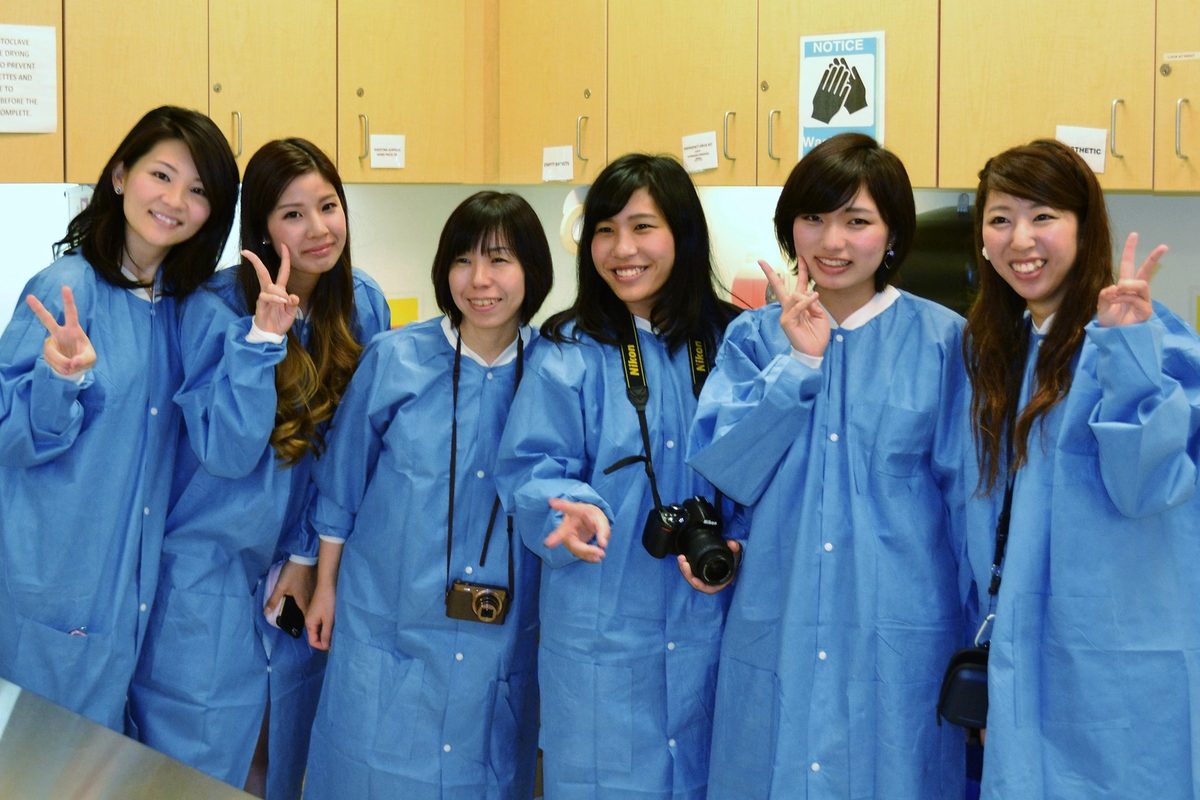 Dental Hygiene Students in Japan