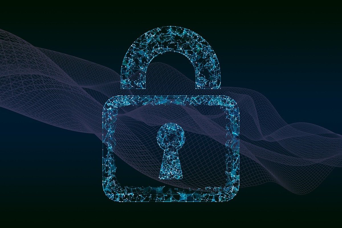 AI Generated image of a padlock.