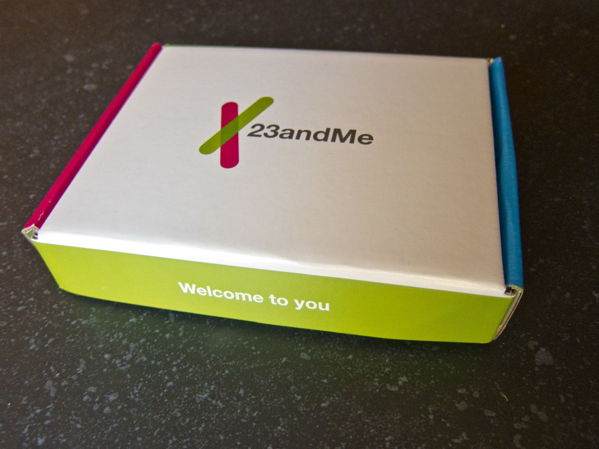 23andMe testing kit