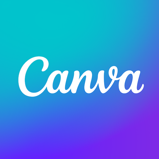 Main image. A logo of Canva