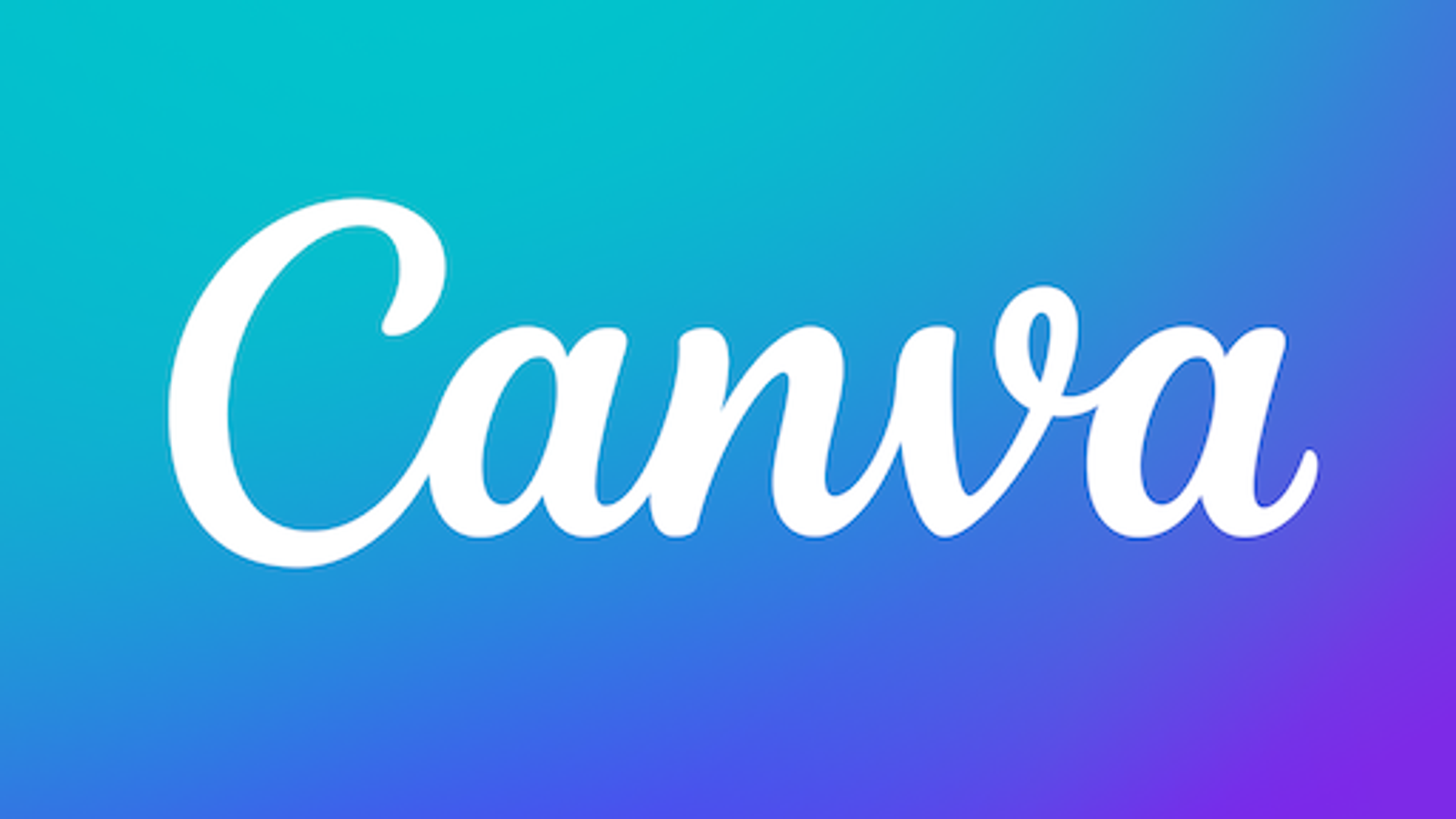 Main image. A logo of Canva