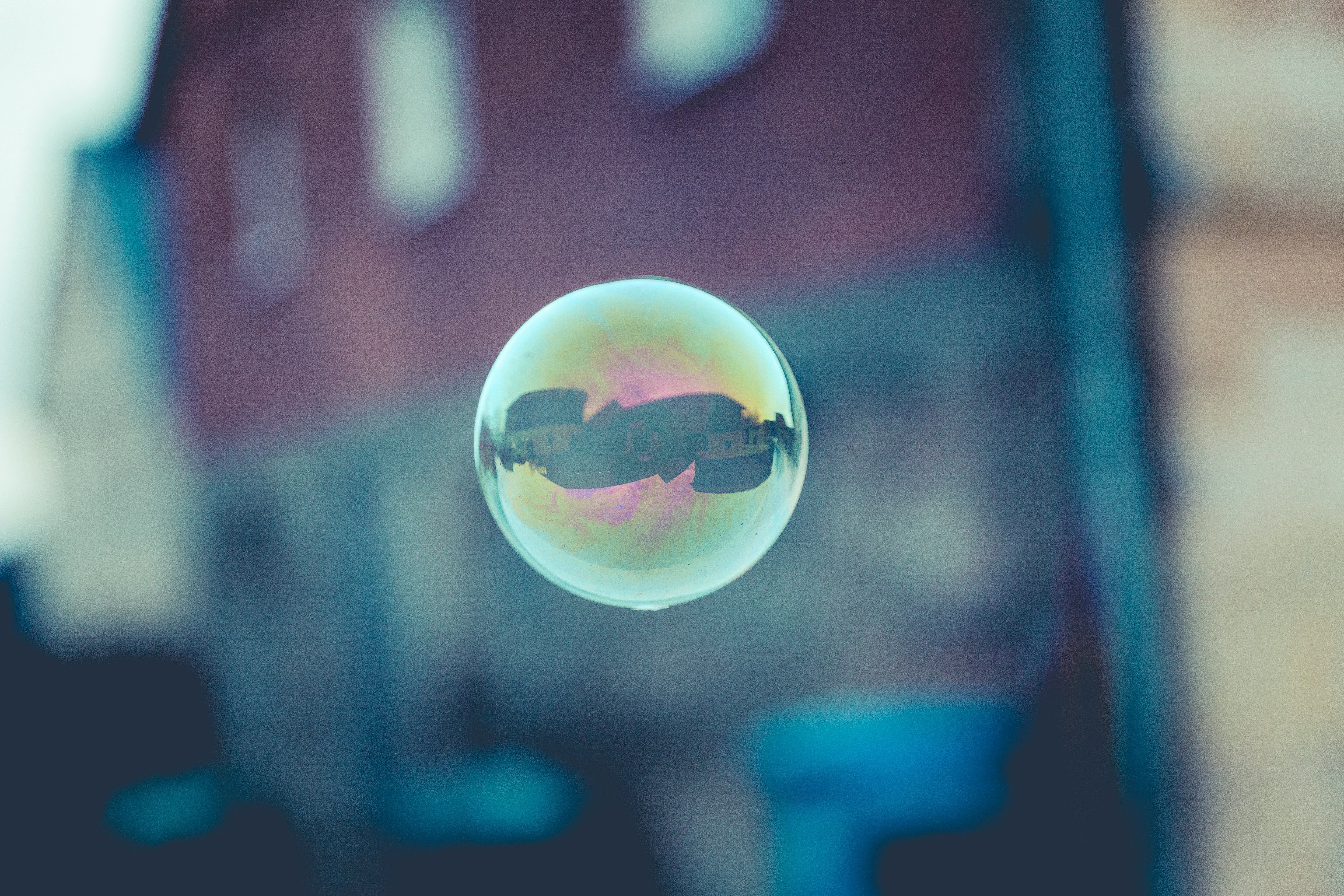 Main Image: Shallow focus photo of a bubble