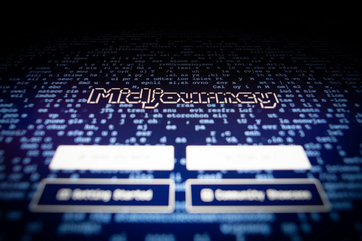 Midjourney app opened on a computer