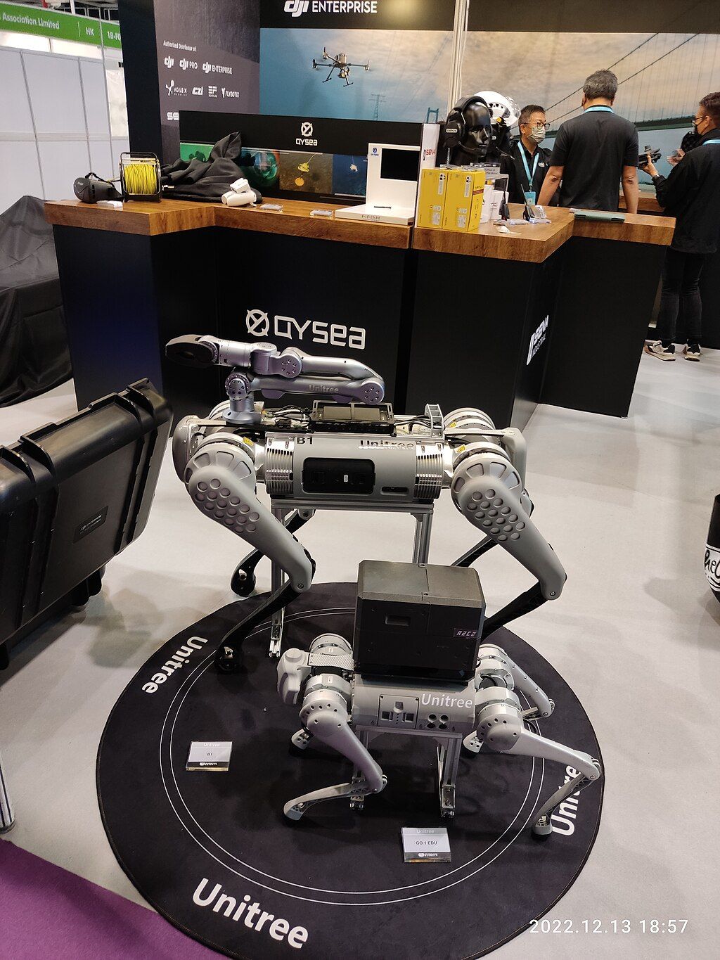 Unitree Robot at the Construction Innovation Expo December 2022