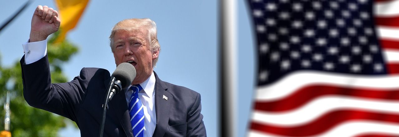 Main Image: Donald Trump, former President of the US (POTUS) at a campaign rally