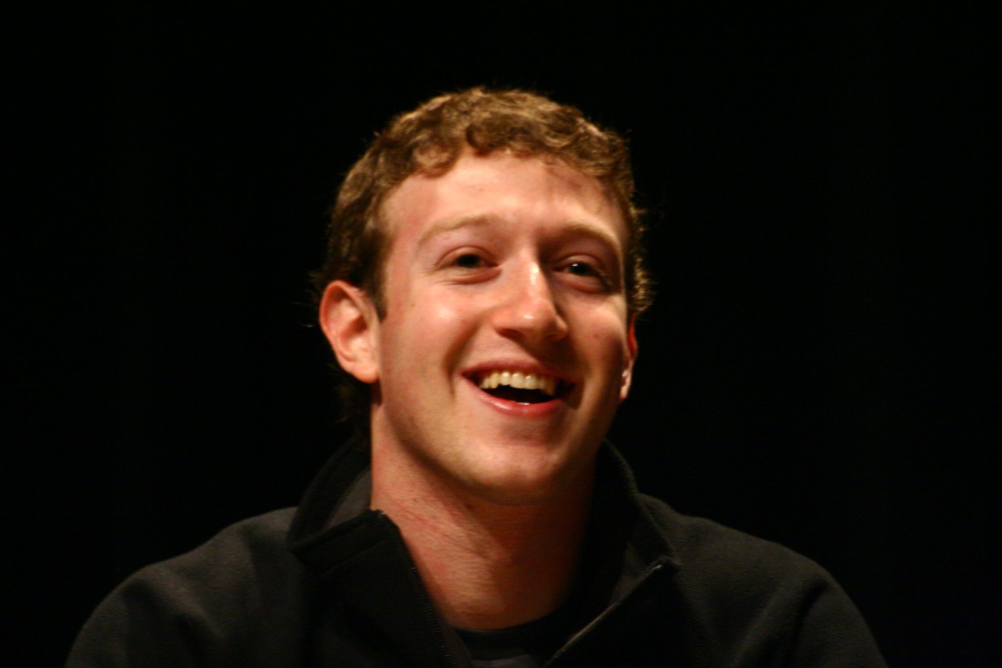 Mark Zuckerberg at SXSWi 2008 keynote.